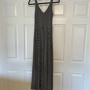 Puella Anthropologie Long Striped Dress